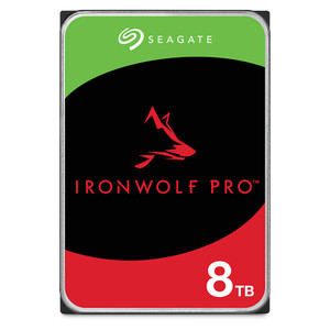 Seagate IronWolf Pro NAS 8TB, Intern, 7200 RPM, 3,5 Zoll (ST8000NT001) Festplatte