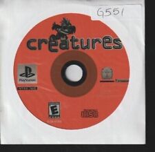 Creatures Sony PlayStation 1 Used Video Game Disc Only Sleeved