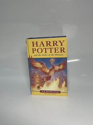 J.K ROWLING Harry Potter and the Order of the Phoenix FIRST EDITION Hardcover