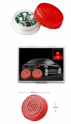 2/4pz Lampada di Avvertimento Universale Porta Auto Aperta Sicurezza Anti-collid LED Flash Light - Foto 11 di 12