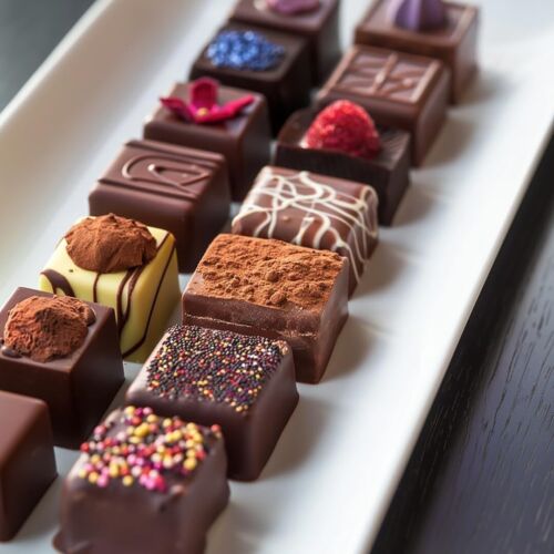 2 PCS Square Silicone Caramel Molds, 40-Cavity Truffles Chocolate Candy Molds, M - Picture 3 of 7
