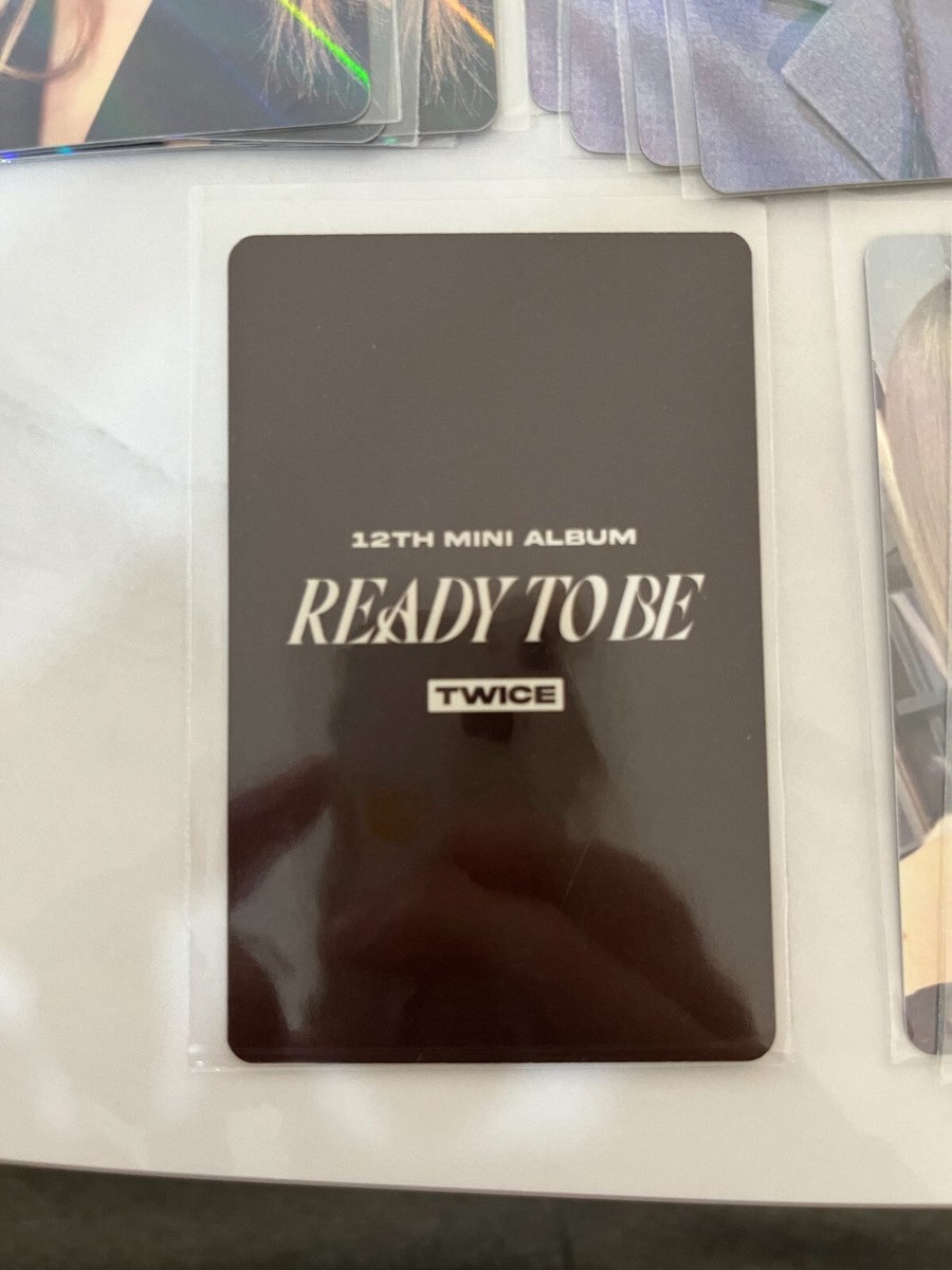 MOMO Photocard TWICE Official [READY TO BE]_ POB WITH-MUU | eBay