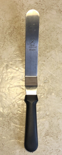 Mercer Culinary Off Set Spatula 8" Stainless Steel M18820 Japan made - nice! - Picture 5 of 12