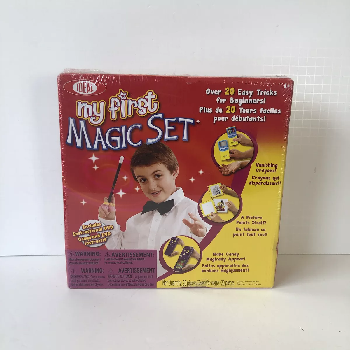 Toy Magic Set Magician First Kit Beginners Kids Children Play Gift 20  Tricks NEW