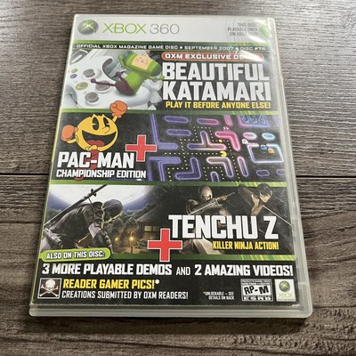 XBOX 360 Magazine Beautiful Katamari, Tenchu Z DEMO Disc - Disc #74 Sept 2007