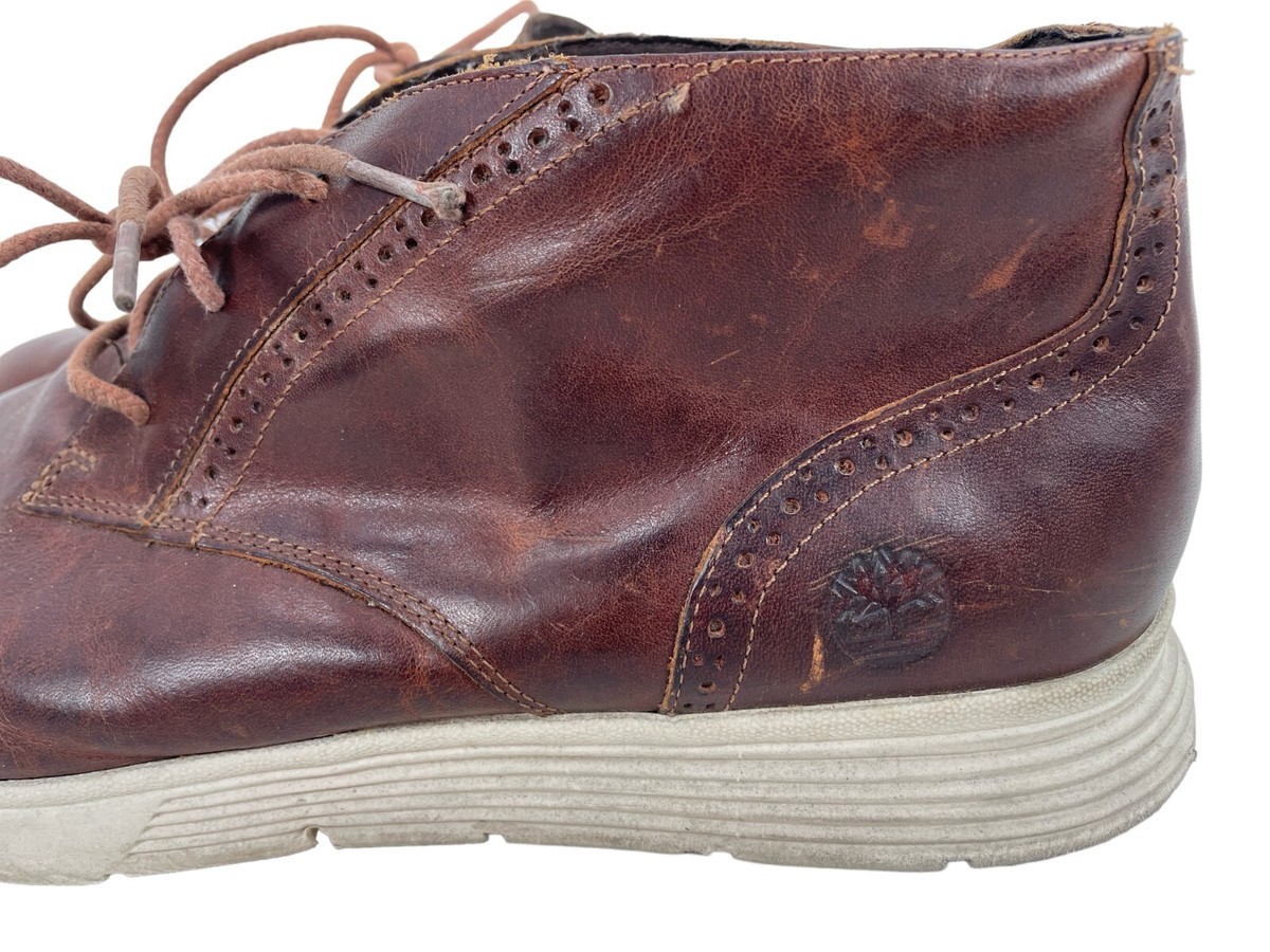 Timberland Mens Franklin Park - SZ 7- Brown Waterproof Suede Chukka Boots Shoes Timberland Men main image 3