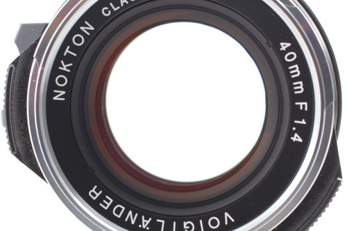 【Casi sin usar con caja】 Lente Voigtlander Nokton Classic 40 mm f/1,4 Leica M Japón - Imagen 10 de 13