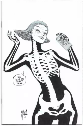 Karmen #2 1:50 Guillem March B&W Virgin Variant Image 2021 VF/NM