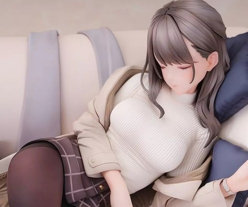 Native Magic Bullet asleep. Amamitsuki Original Character 1/6 Scale Figure New - Picture 5 of 6