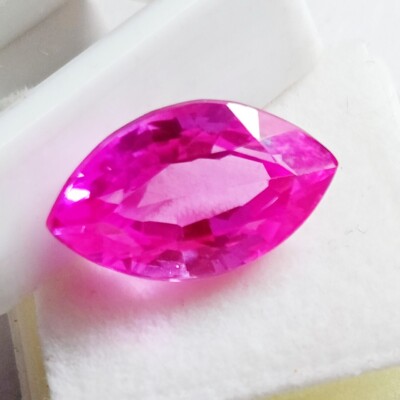 10-12 Ct Rare Pink Sapphire Marquise Cut NATURAL EGL CERTIFIED A+ Loose ...