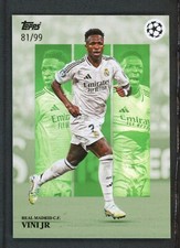 2025 VINICIUS JUNIOR 81/99 TOPPS UEFA CHAMPIONS LEAGUE SIMPLICIDAD