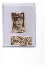Arky Vaughan 1936 Pittsburgh Sun-Telegraph Sport Stamp Card VERY RARE $BV250