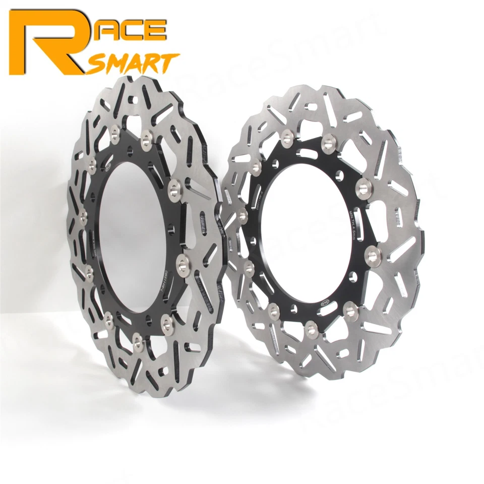 Rotores de disco de freno delanteros para Kawasaki Ninja 650 650R EX650 Z650 Z900 2017 - 2023 Foto 2 de 4