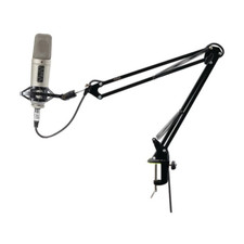 Pyle PMKSH01 Universal Table Clamp Boom Shock Microphone Mount