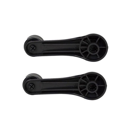 2pcs Car Window Winder Crank Door Handle Black Fit For Honda Civic 1984-2000 - Picture 2 of 12