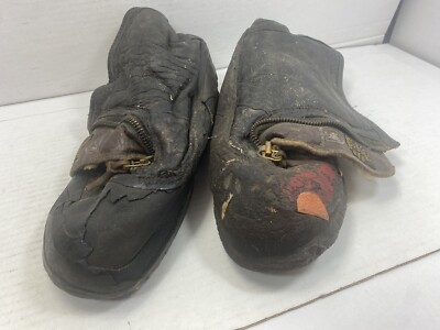 VINTAGE WW2 ERA PILOTS WINTER BOOTS TYPE A -6 ARMY AIR FORCE