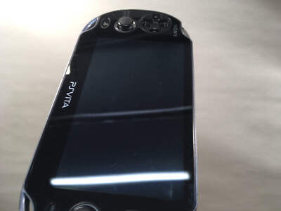 GD6853 PS Vita PCH-1000 CRYSTAL BLACK SONY PSP Console Japan