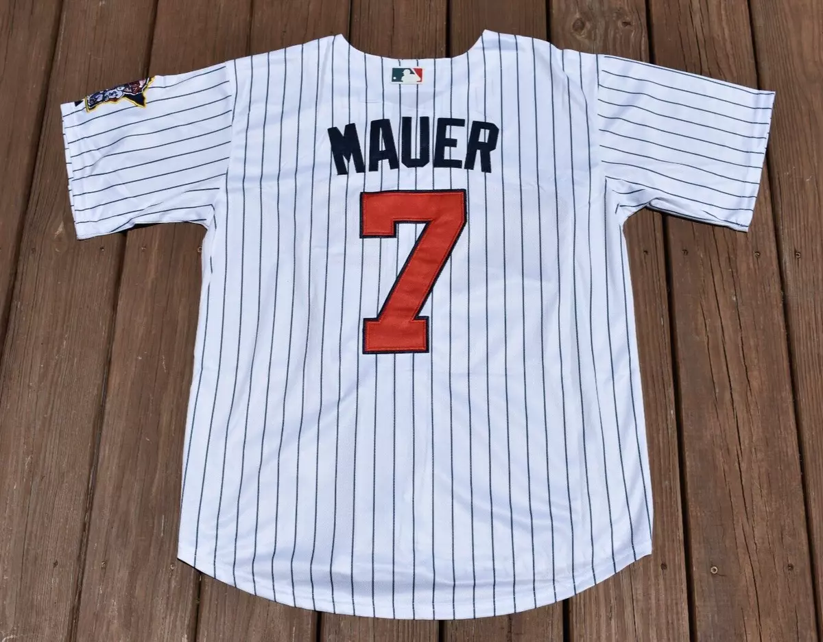 signed joe mauer jersey