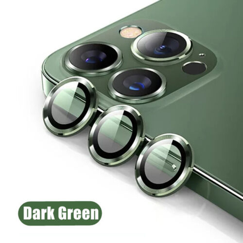 Protector de Lente Metal Vidrio Templado Cámara para iPhone 15 14 13 12 11 Pro Max - Imagen 9 de 23