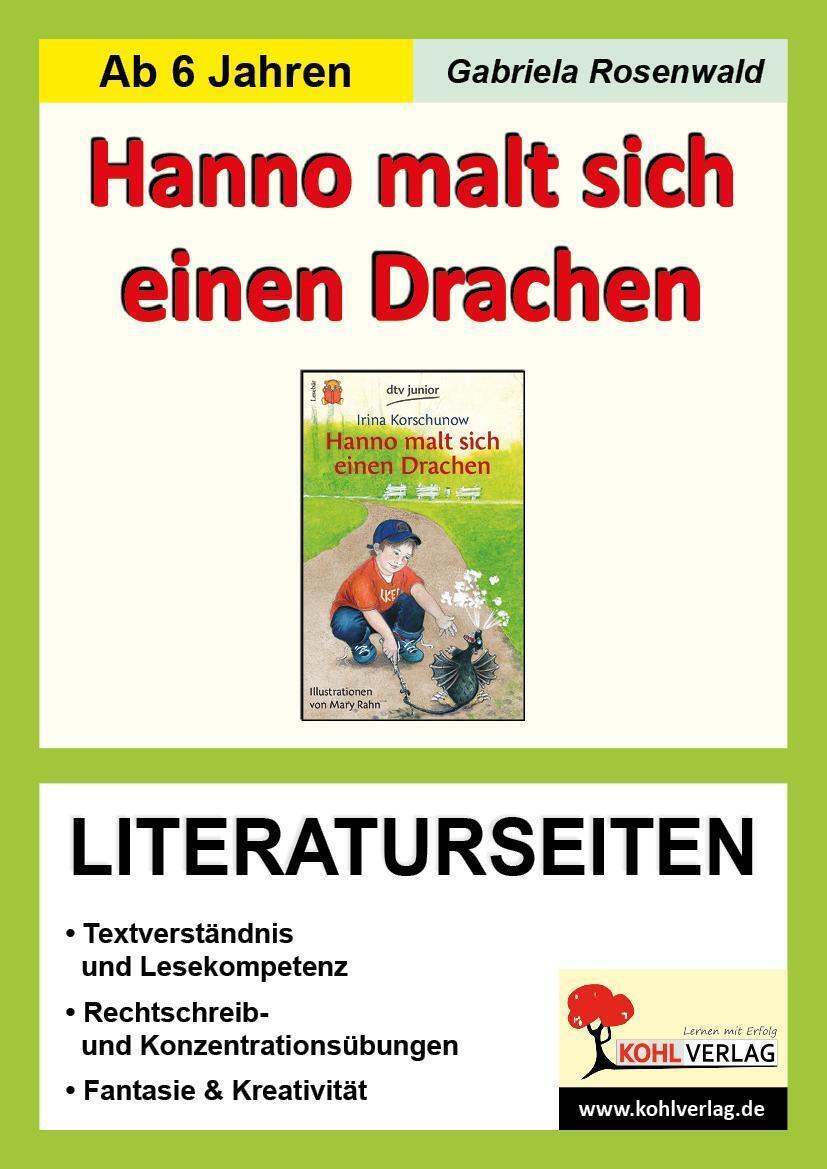 Thumbnail - Hanno Malt Sich Einen Drachen - Literaturseiten