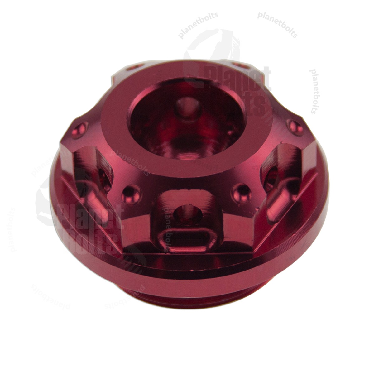 ノブ Engine Crankcase Oil Dipstick Plug Oil Level Gauge Red For