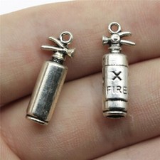 20pcs 23x6x6mm Alloy Charm fire extinguisher Pendant for DIY Jewelry