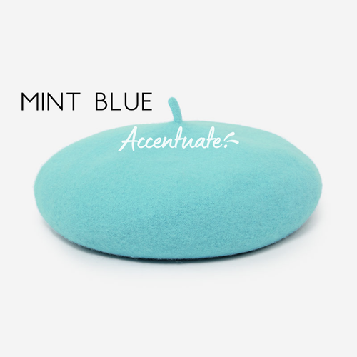 Women/Girls Cute Plain Beret Summer French Hat Stylish Autumn Winter 100% Wool - Picture 29 of 106