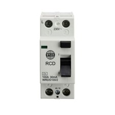 WYLEX WRDS100/2 LIFELINE RCD 100A 230VAC 2P 30mA TYPE A ELECTRIUM NEW BOXED VAT