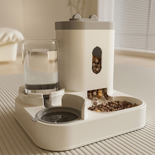 Cat Dog Auto Feeder Pet Food, Water Dispenser Automatic Water, Feeding Dish Bowl - Picture 2 of 27