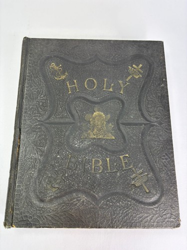 The Pictorial Family Bible Self-Pronouncing Edition Southwestern Publishing - Picture 4 of 24