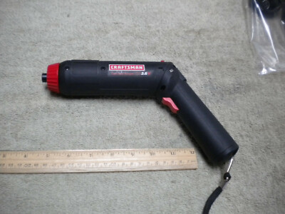 クラフツマン Craftsman 3.6 Volt Screwdriver Craftsman 3.6 V Brite Driver Cordless Screwdriver 315.111371