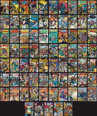 Marvel UK - 75 issue lot! Dark Angel/Warheads/Black Axe & More!