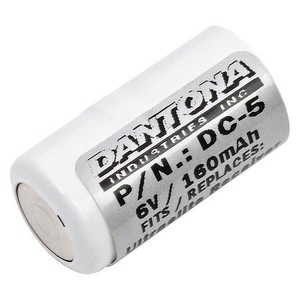 6 volt lithium battery for dog collar