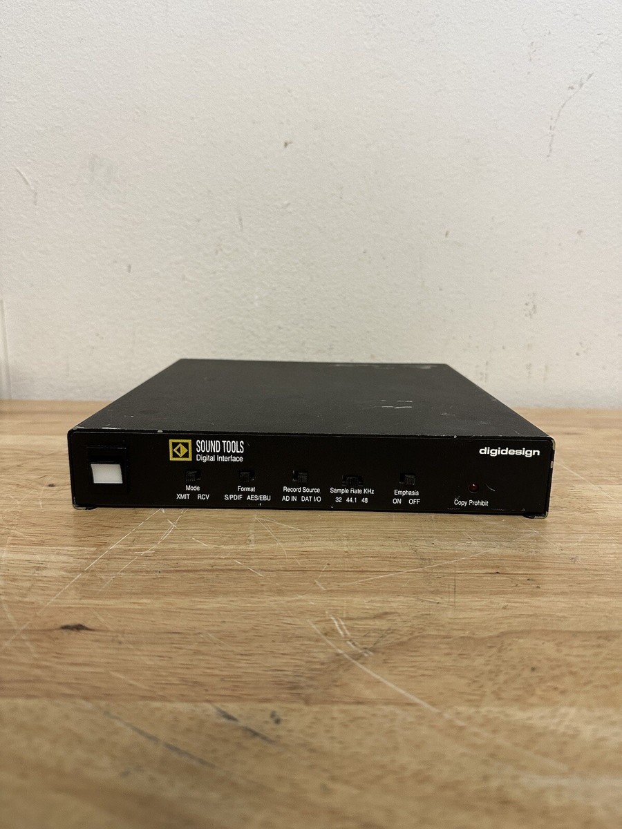 Digidesign Sound Tools DAT I/O Digital Interface Module | eBay