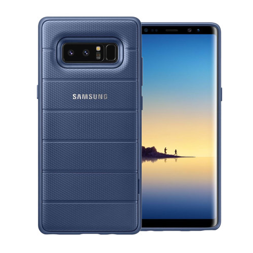 Samsung Galaxy Note 8 Protective Stand Cover Case - Deep Blue - Picture 3 of 3