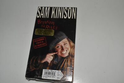 SAM KINISON BREAKING THE RULES VHS TAPE - NEW (TPL132)
