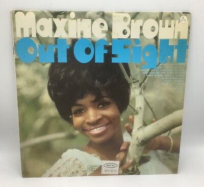 Maxine Brown-Out Of Sight-1968 12  Epic Records-Mono Promo-RARE-VG+