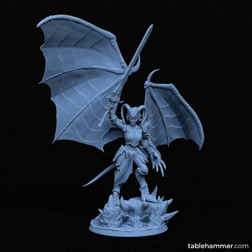 Nyssara la Maldita - Reina Demonio de las Sombras (Base de 60 mm) - Imagen 13 de 16