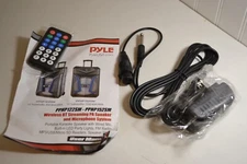 OEM Pyle Power Cord, Cable, Owner's Manual, & Remote Control PPHP122SM-PPHP152SM
