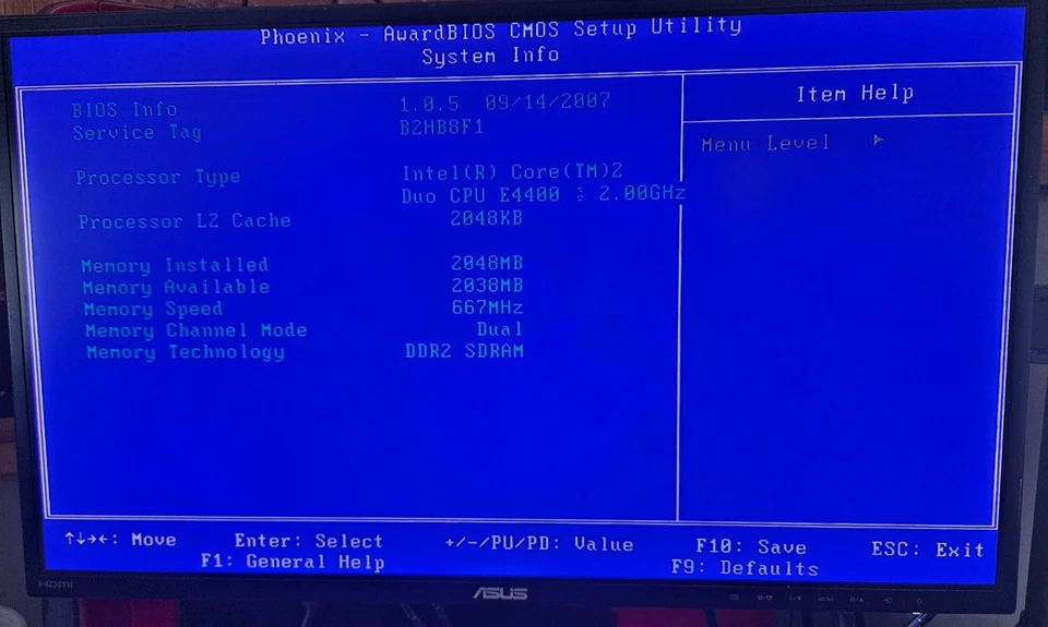 Dell 0RY007 Motherboard w/ Intel Core 2 Duo E4400 2.00GHz, 2GB Memory - Image 2 of 4