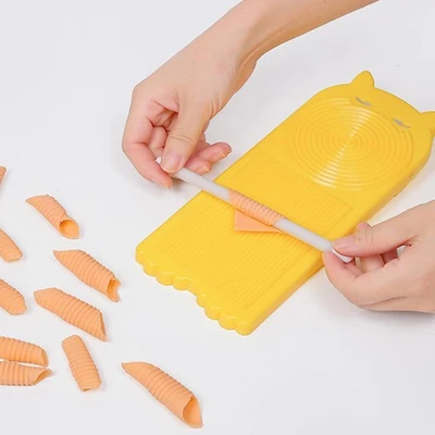 Planche à gnocchis italienne, machine à pâtes Cavatelli faite maison pour - Photo 1/4