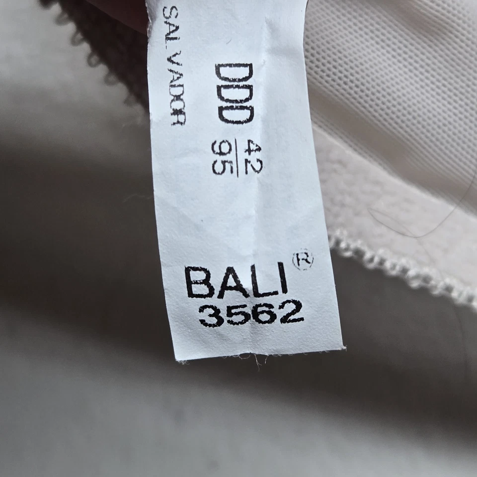 Sujetador Bali para mujer 42DDD rosa minimizador correa con aros ajustable Foto 4 de 4