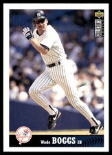Wade Boggs 1997 Collector's Choice #177 Yankees MLB READ FREE SHIP AutographDen