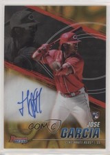 2021 Bowman's Best of Gold Lava Refractor 6/75 Jose Garcia #B21-JG Auto ya6