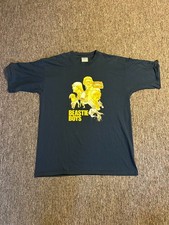 Vintage BEASTIE BOYS Hello Nasty T-shirt Mens Navy Blue Size Large