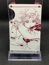 Himiko Toga My Hero Academia Metal Minimalist Wallet Card Case