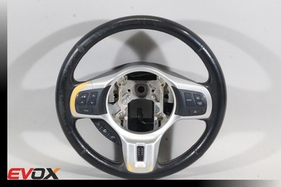 2015 MITSUBISHI LANCER EVOLUTION X GSR OEM BLACK LEATHER STEERING WHEEL 75