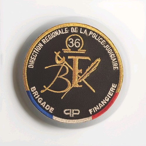 Sammleraufnäher Alte Finanzbrigade (BF) Pariser Kriminalpolizei