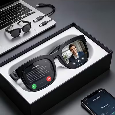 2026 New AI Smart Glasses, Multifunctional Cutting-Edge Technology for Meeting R