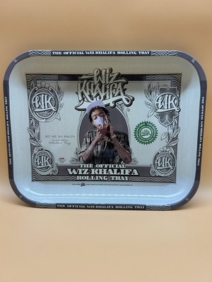 Wiz Khalifa RAW Large Rolling Tray 13x11 Limited Edition 2016 WK NEW